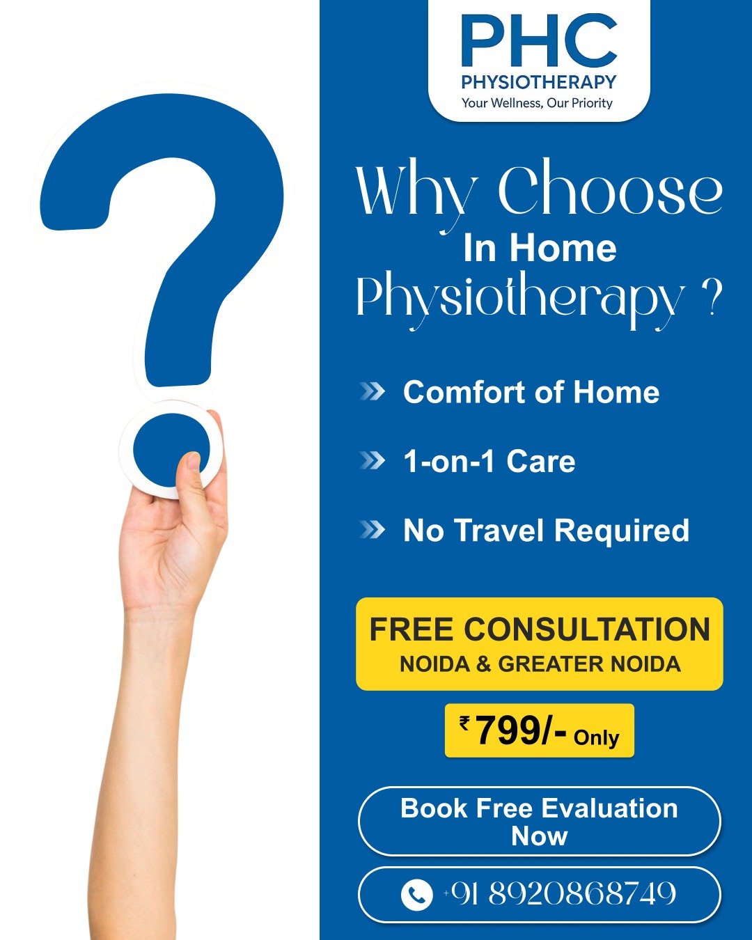 Why choose home physiotherapy in Noida and Greater Noida